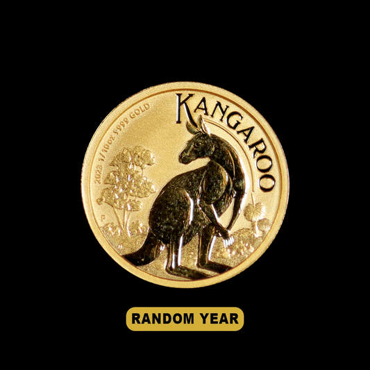 1/10 oz Australian Gold Kangaroo BU (Random Year)