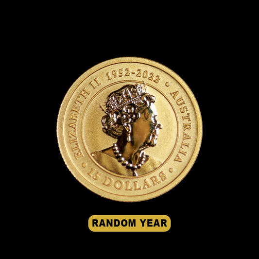 1/10 oz Australian Gold Kangaroo BU (Random Year)