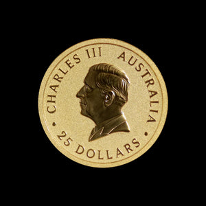 2025 1/4 oz Australian Gold Kangaroo BU