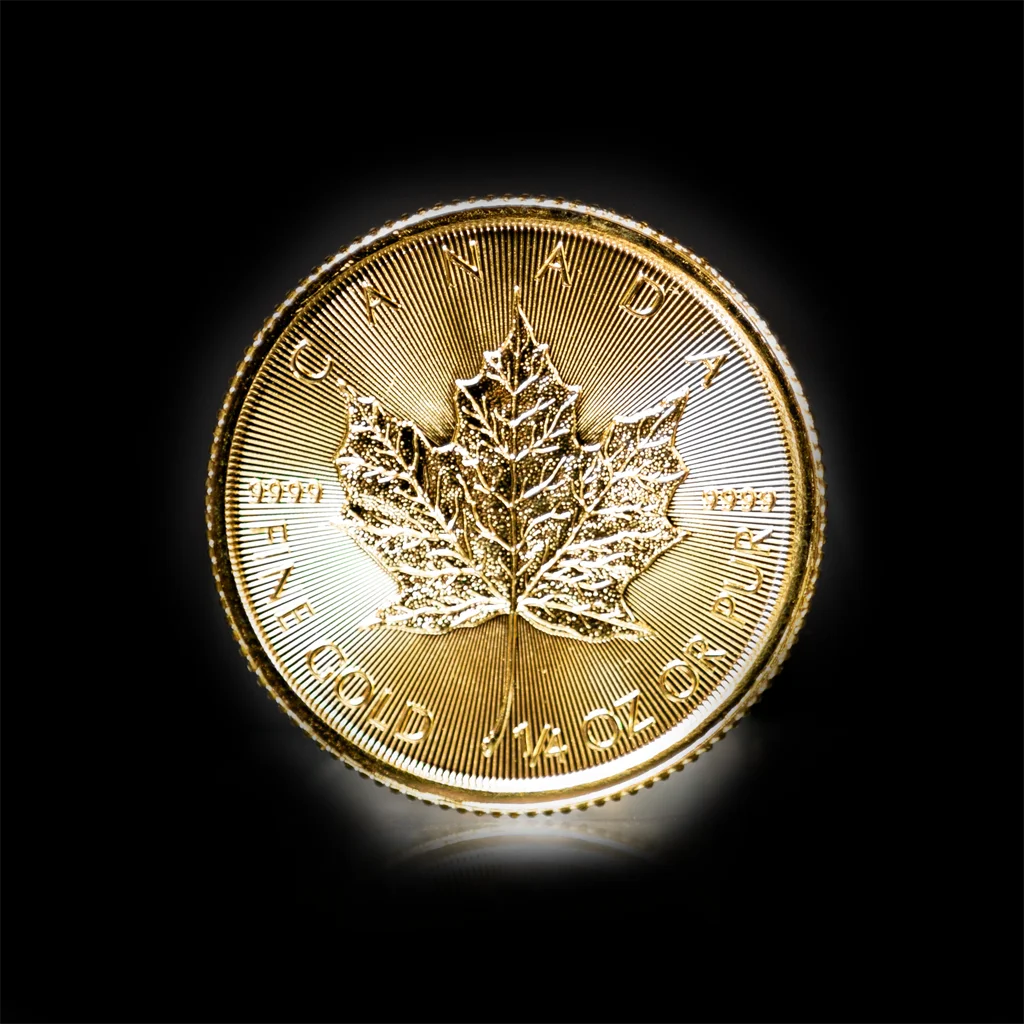 1/4 oz Gold Maple Leaf Coin