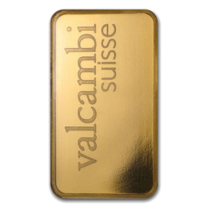 1 oz Gold Bar Valcambi