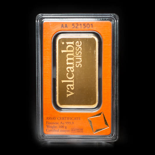 100 Gram Gold Bar