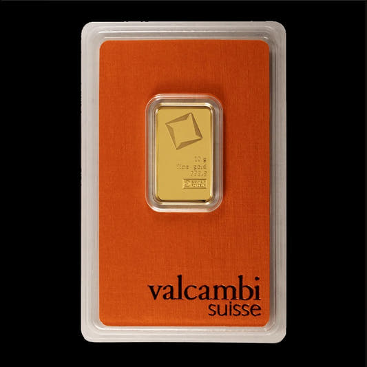 10 Gram Gold Bar from Valcambi