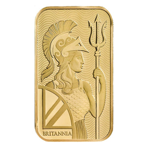 1 OZ GOLD BAR BRITANNIA