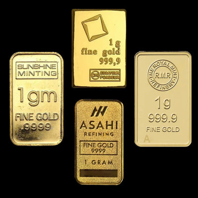 1 Gram Gold Bar (Random) - Summit Metals