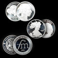 1/2 oz Silver Round Generic Brand BU (Random)