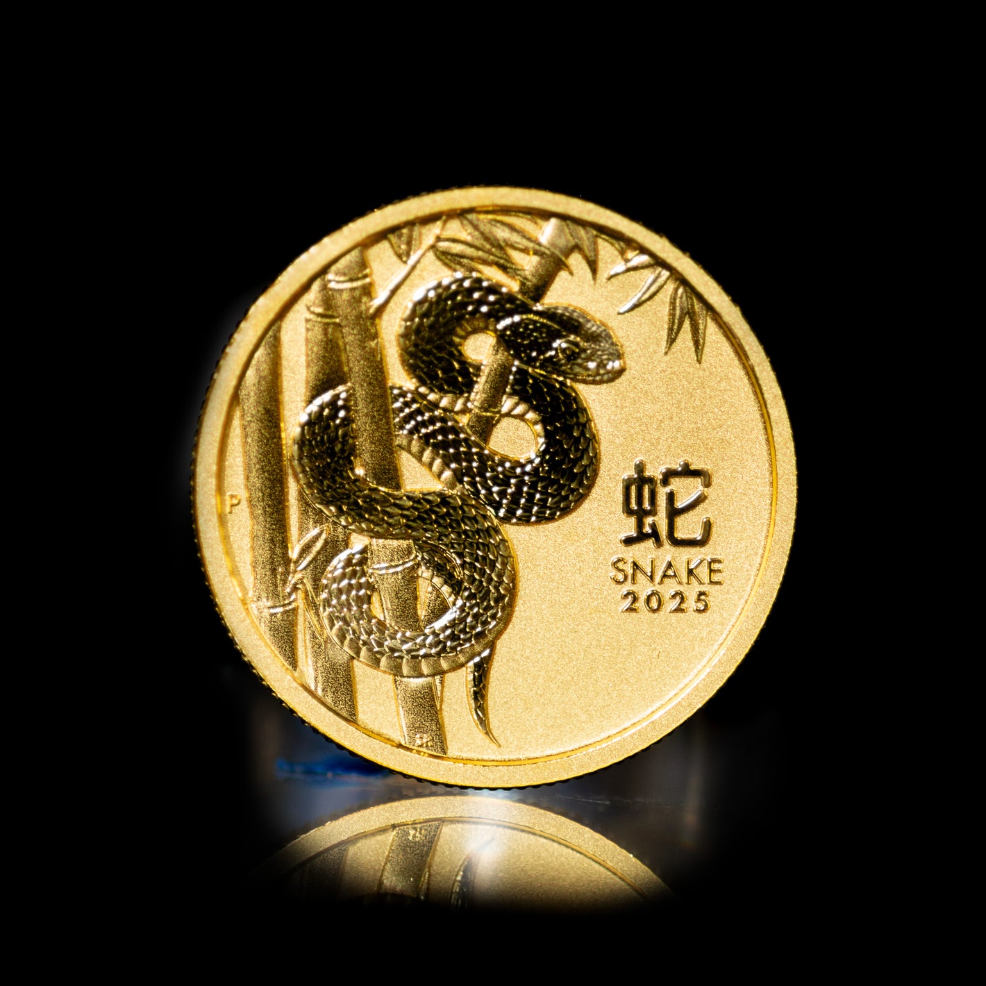 2025 1/4 oz Perth Mint Gold Snake (Lunar Series)