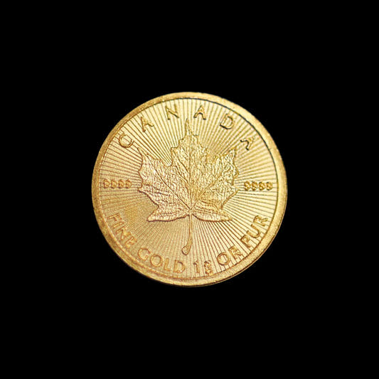 1 Gram Gold MapleGram Coin BU (Random Year)