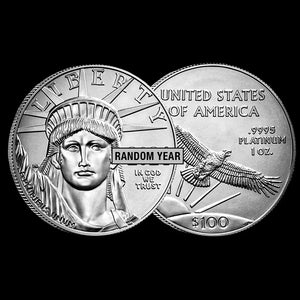 1 oz American Platinum Eagle BU (Random Year)
