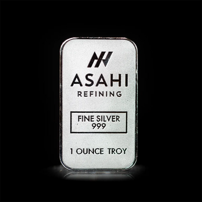 1 oz Asahi Silver Bar