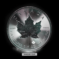1 oz Canadian Silver Maple Leaf (Random Year)