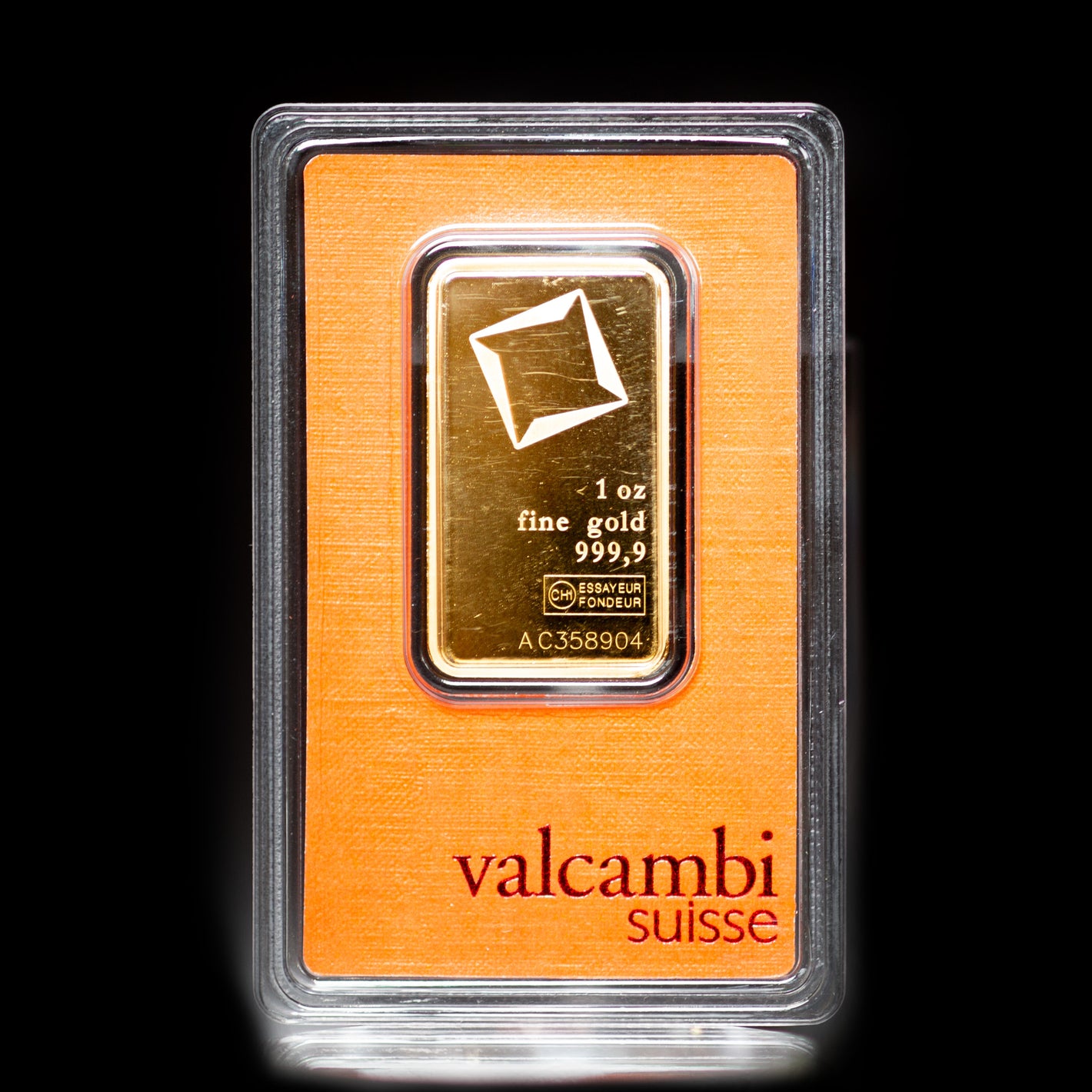 1 oz Valcambi Gold Bar