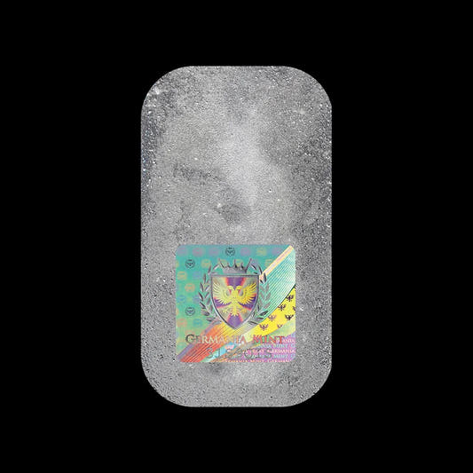 Germania Mint Silver 1oz cast bar Backside