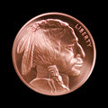 1 oz Copper Round Buffalo (BU)
