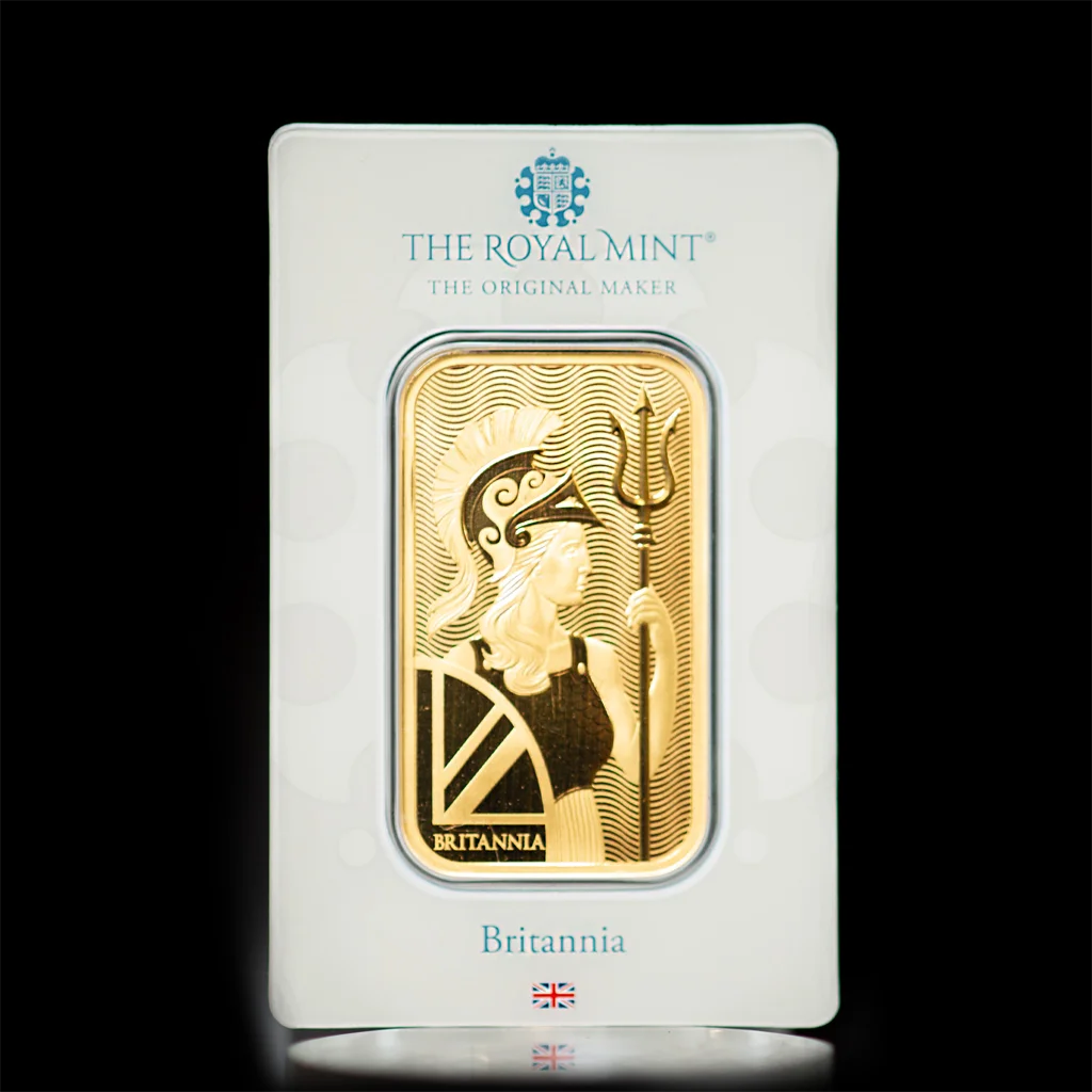 1 oz Gold Bar Britannia