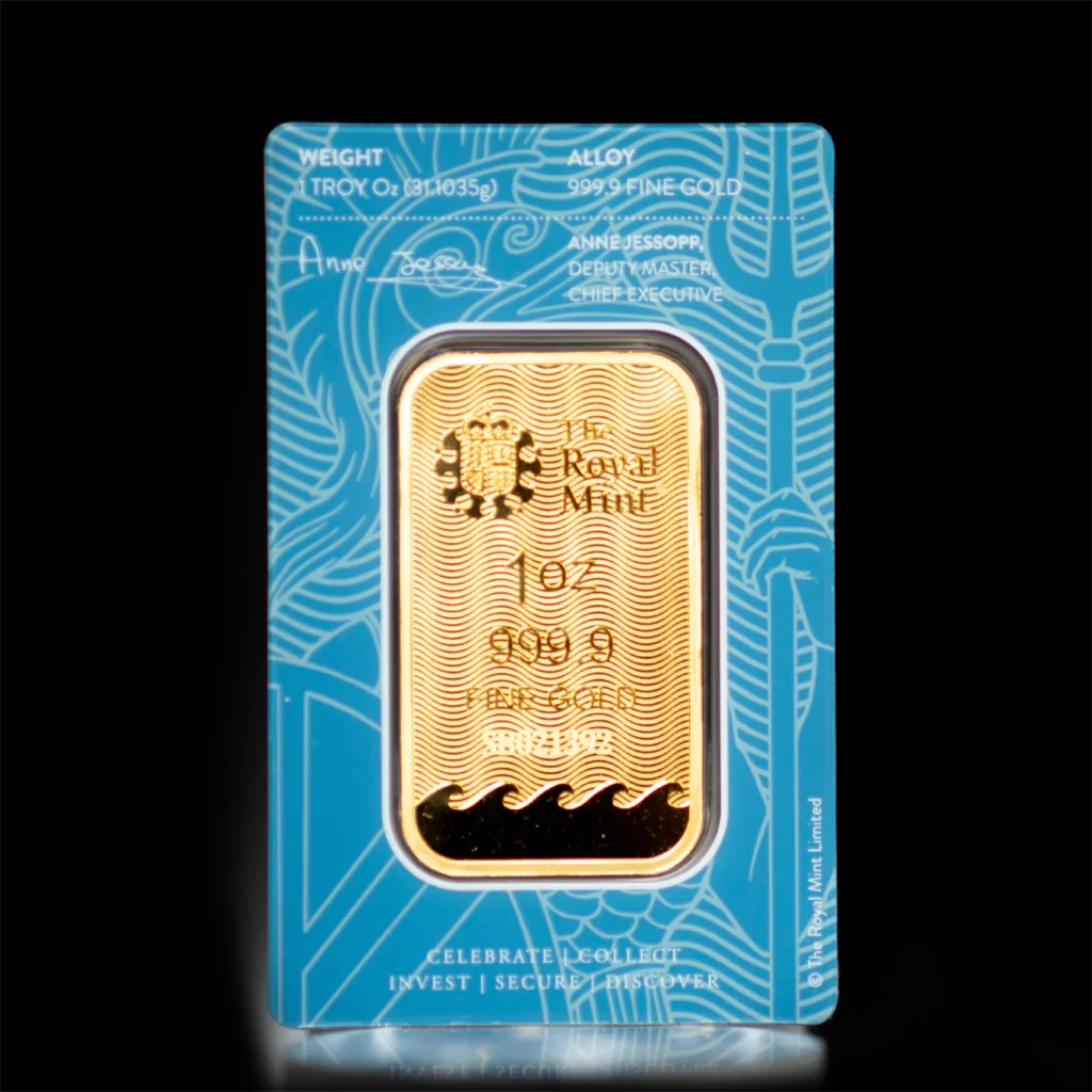 1 oz Gold Bar Britannia