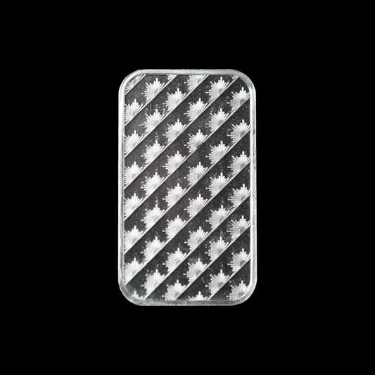 Sunshine mint back 1oz silver bar