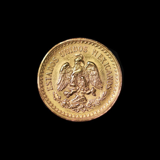 2.5 Mexican Peso gold coin