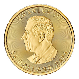 2024 1 OZ CANADIAN GOLD MAPLE LEAF