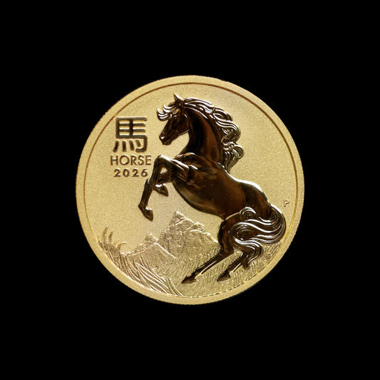 2026 1/4 oz Perth Mint Horse Coin