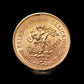 20 Peso Mexican Gold Coin frontside