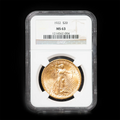 $20 U.S. Gold Saint NGC63 - No Motto