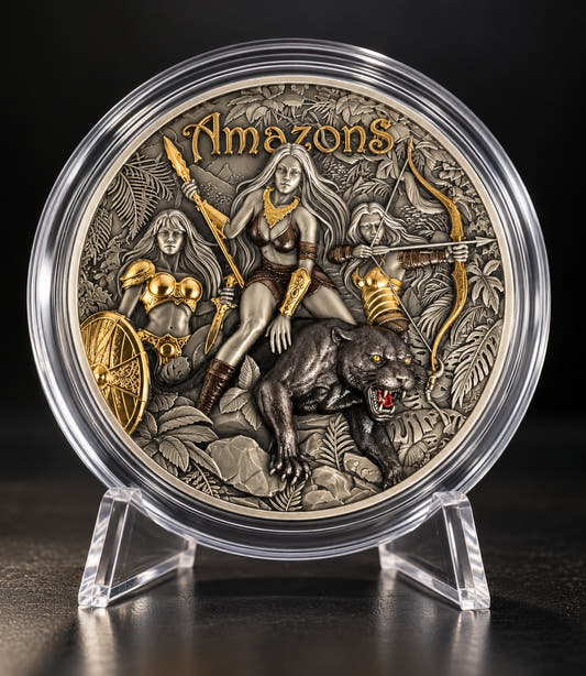 2 oz Silver Amazons Coin – Niue 5 Dollars (T&S Coin)