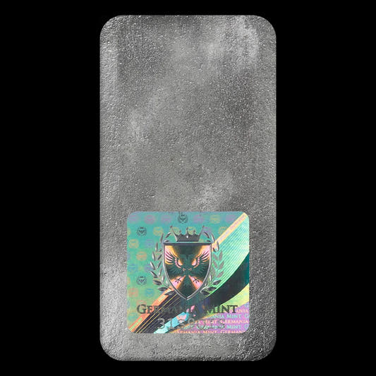 500 Gram Silver Cast Bar Germania Mint