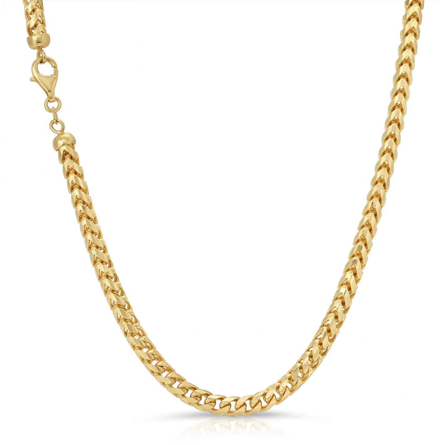 Franco Solid 22k Gold Chain