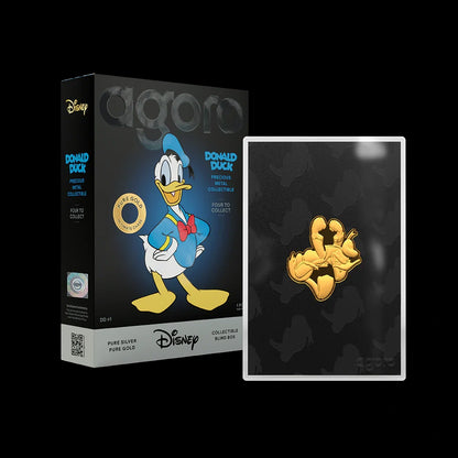 Disney Donald Duck Blind Box Agoro Gold and Silver Collectible