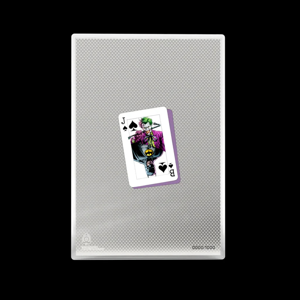 Batman The Joker 1 oz Sliver Foil Collectible