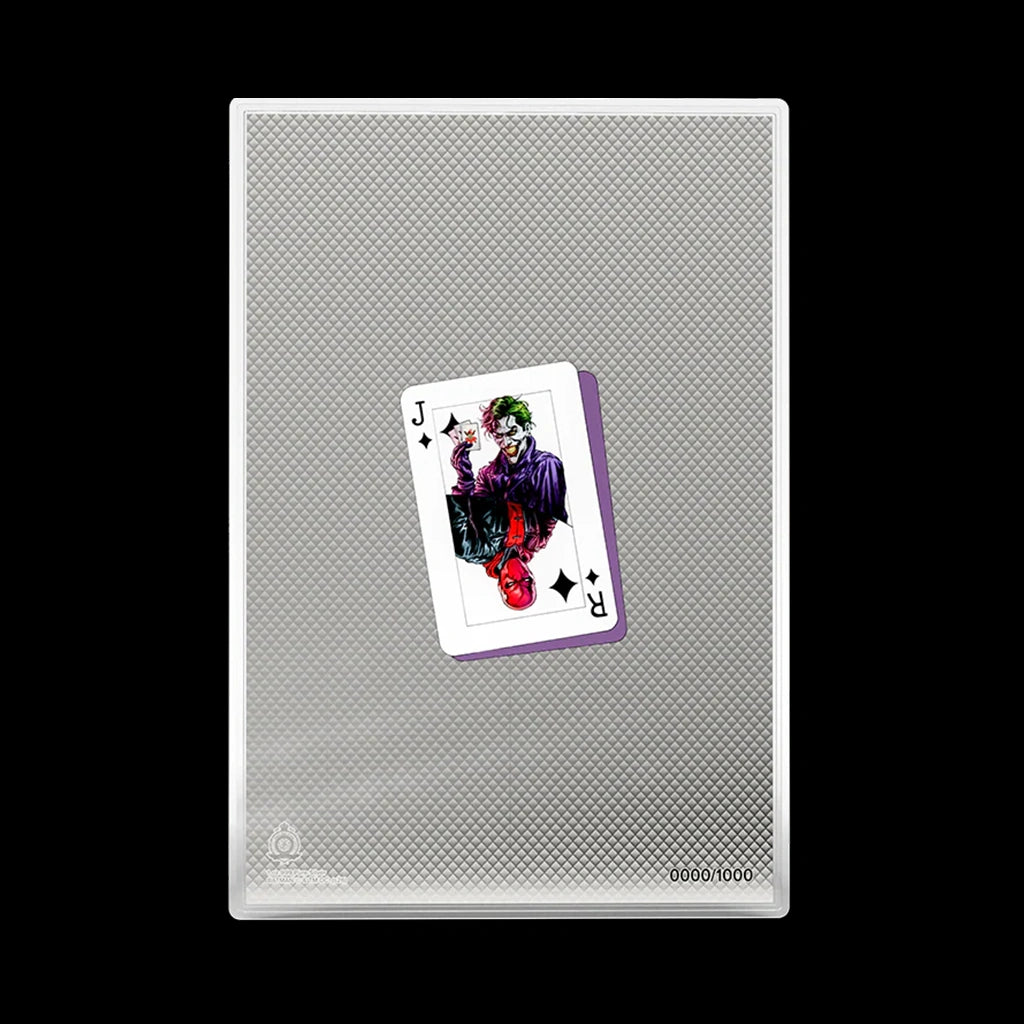 Batman The Joker 1 oz Sliver Foil Collectible Three Jokers The Comedian