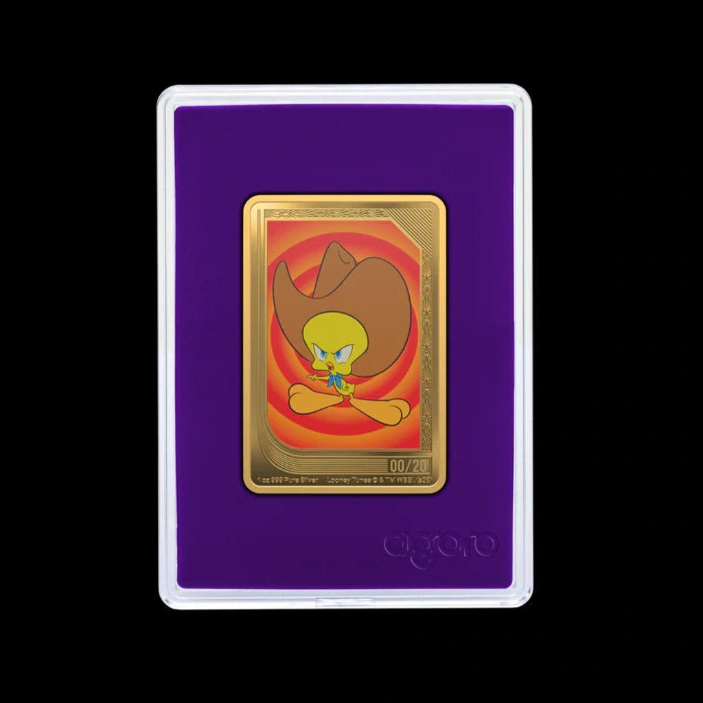 Looney Tunes Trading Coins Sealed Pack Tweety Bird Cowboy Agoro 2026