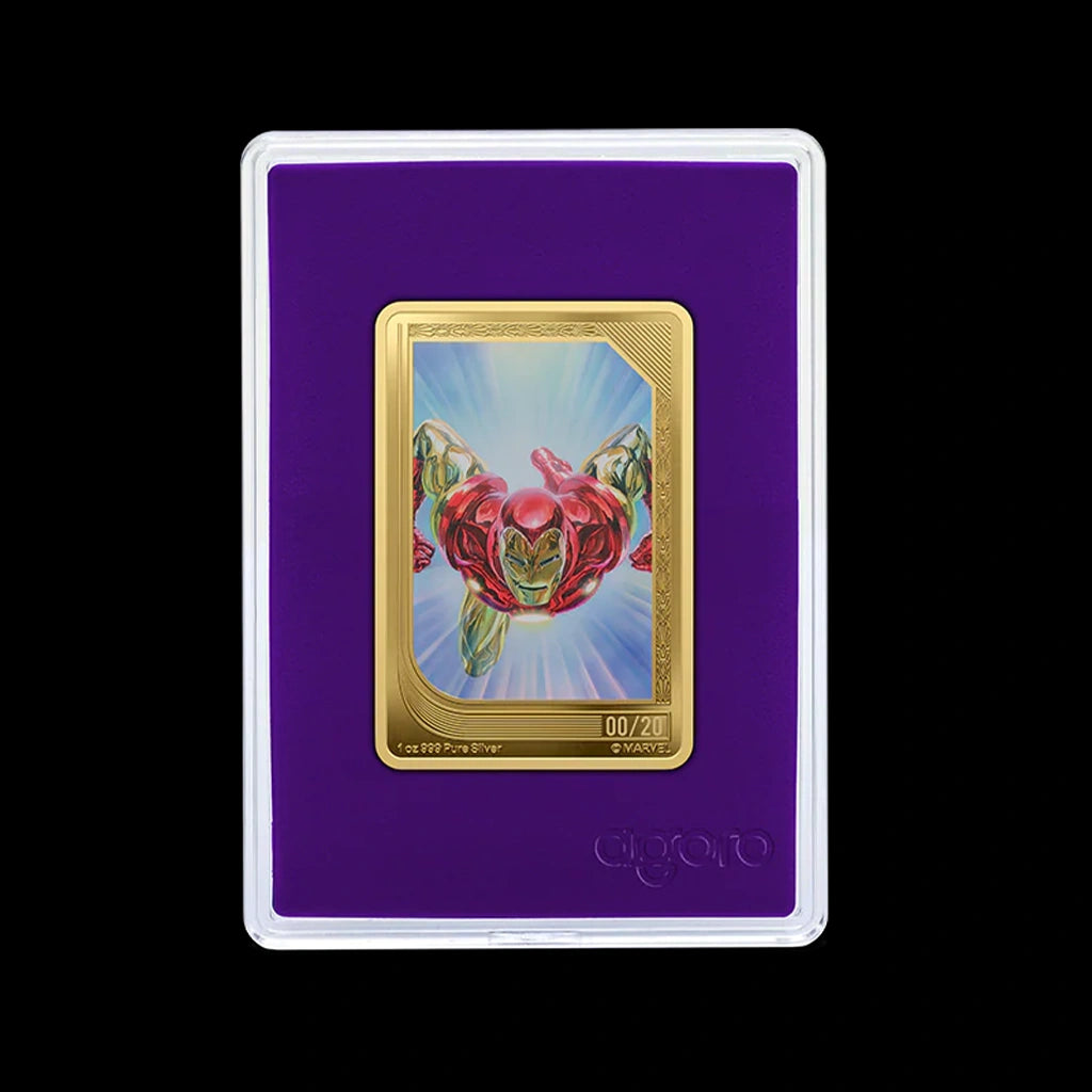Art of Marvel Trading Coins Sealed Pack Agoro 2026 Iron Man