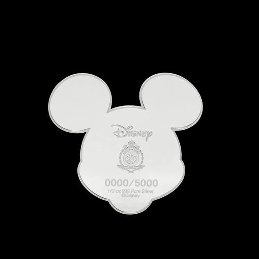 Disney Mickey Mouse 1/2 oz Silver Collectible Coin Agoro 2026
