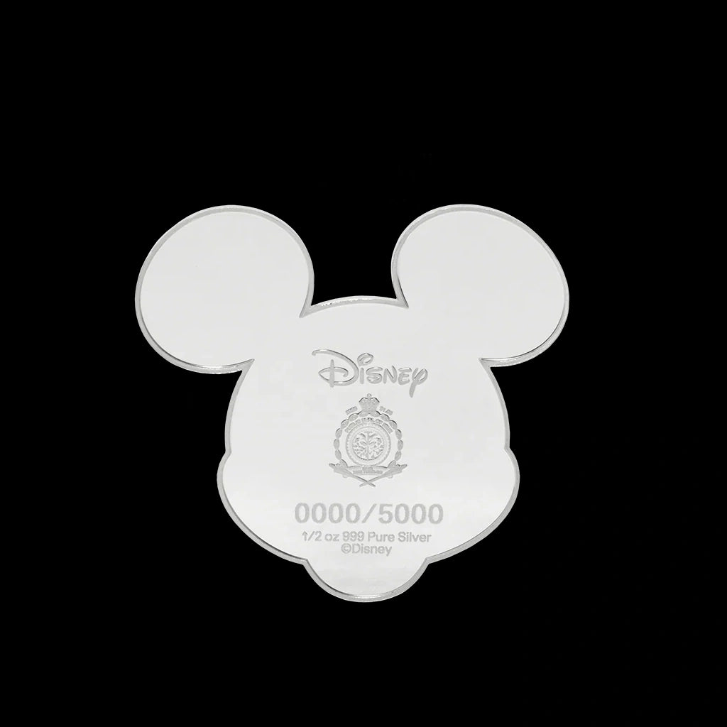 Disney Mickey Mouse 1/2 oz Silver Collectible Coin Agoro 2026