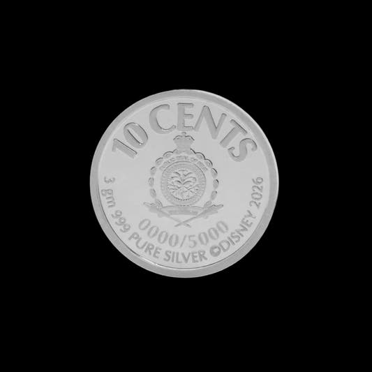 Disney DuckTales Scrooge McDuck Lucky #1 Dime Silver Collectible Coin Agoro 2026