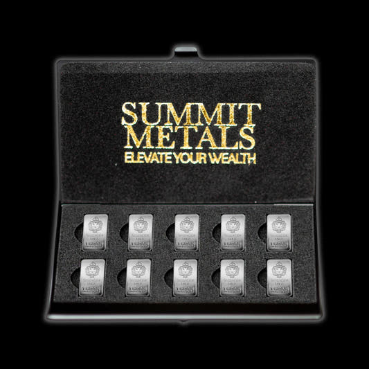 Silver Gram Stacking Wallet