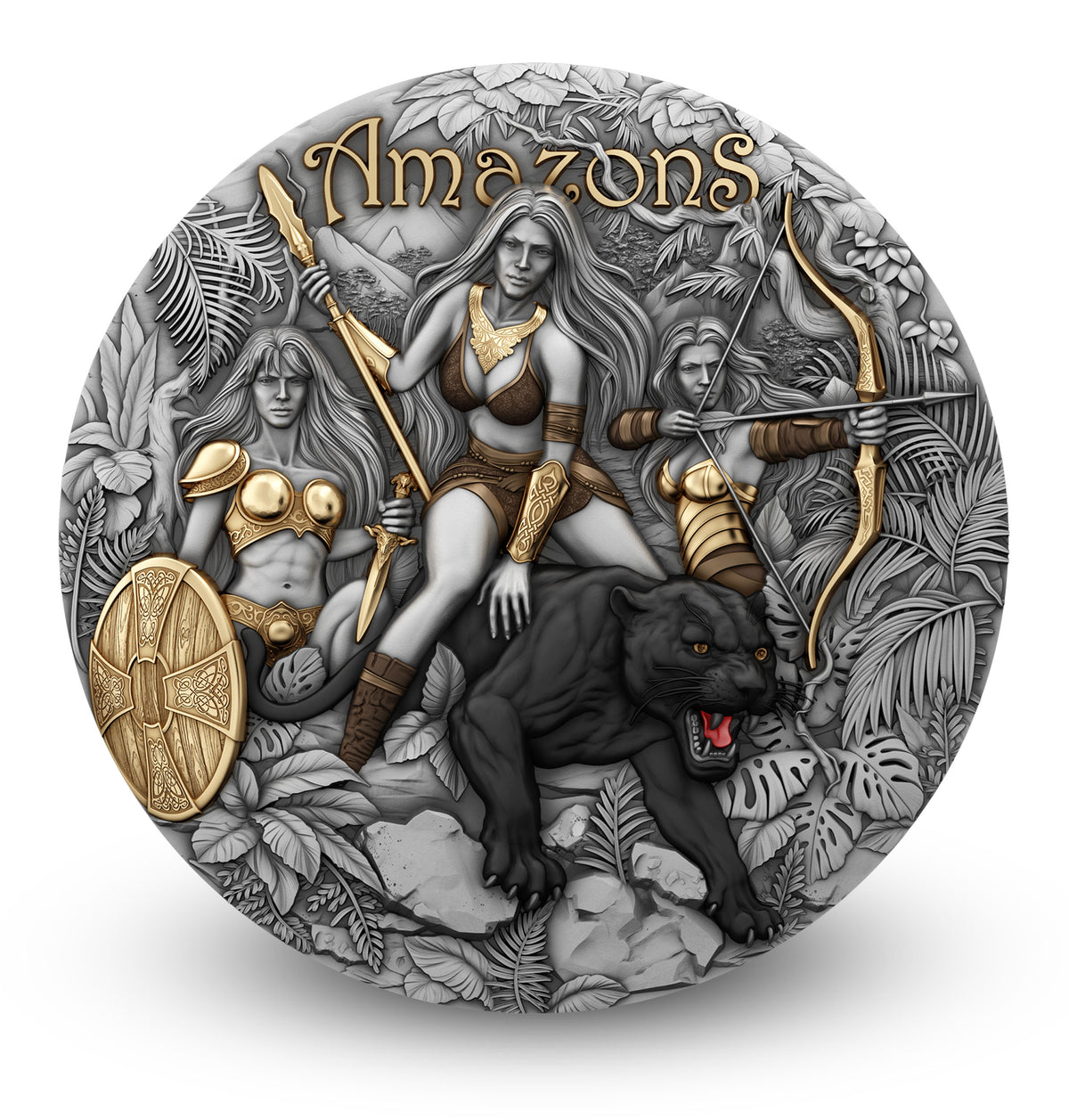 Amazons 2 oz Silver Coin 2025 – T&S Coin (image 1)
