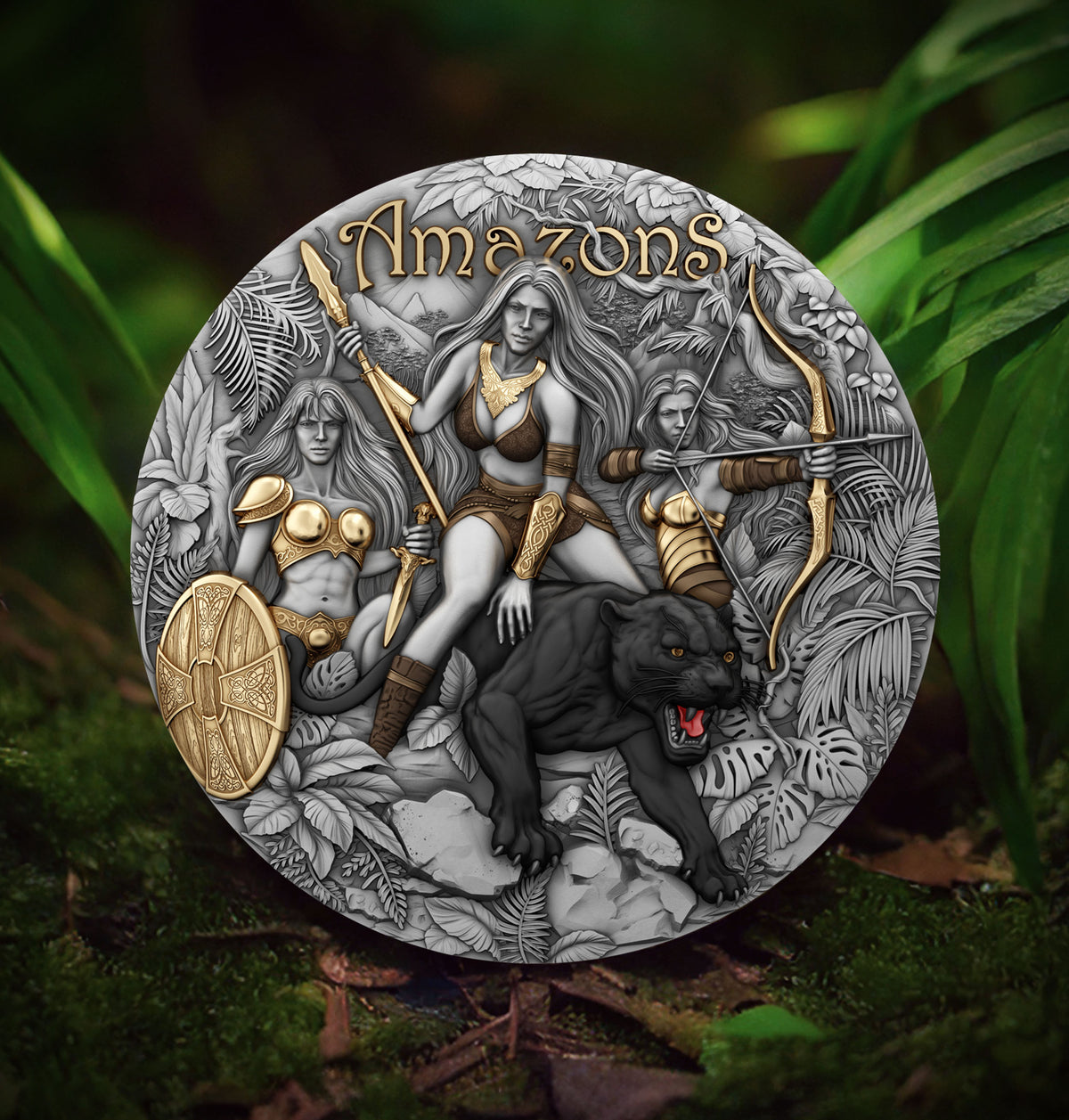 Amazons 2 oz Silver Coin 2025 – T&S Coin (image 3)