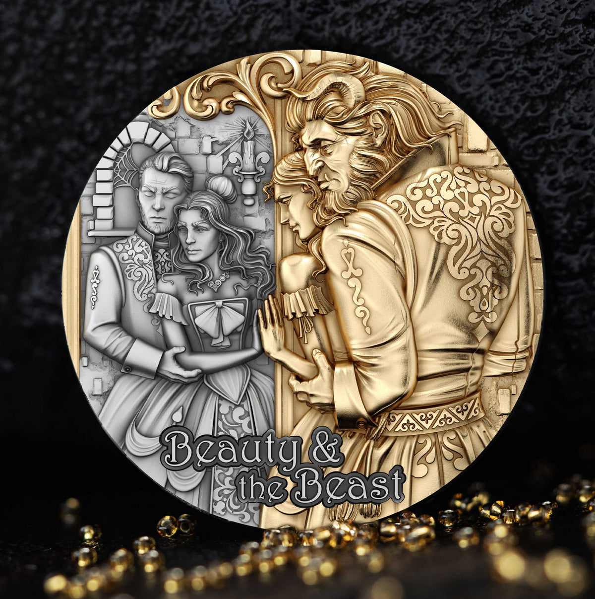 Beauty & the Beast 2 oz Silver Coin 2024 – T&S Coin (image 5)