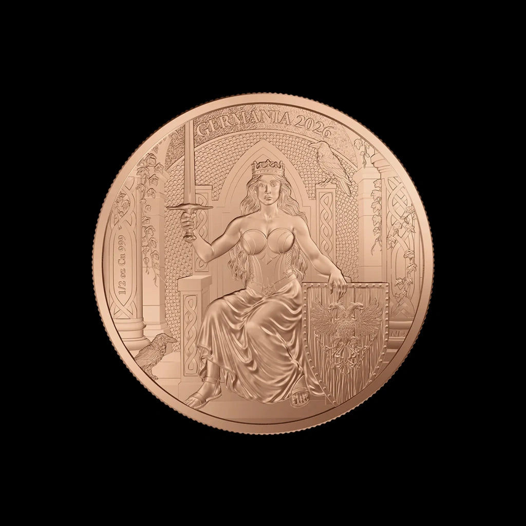 1/2 oz Copper Coin Germania Mint 2026