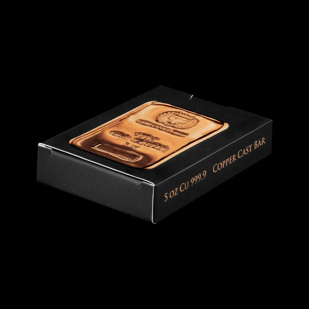 5 oz Copper Bar Germania Mint