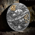 2 oz Silver Don Quixote de la Mancha Coin – Niue 5 Dollars (T&S Coin)
