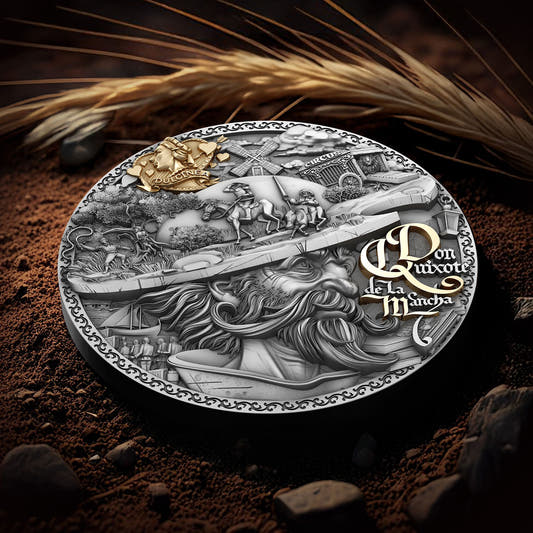 Don Quixote de la Mancha 2 oz Silver Coin 2024 – T&S Coin (image 7)