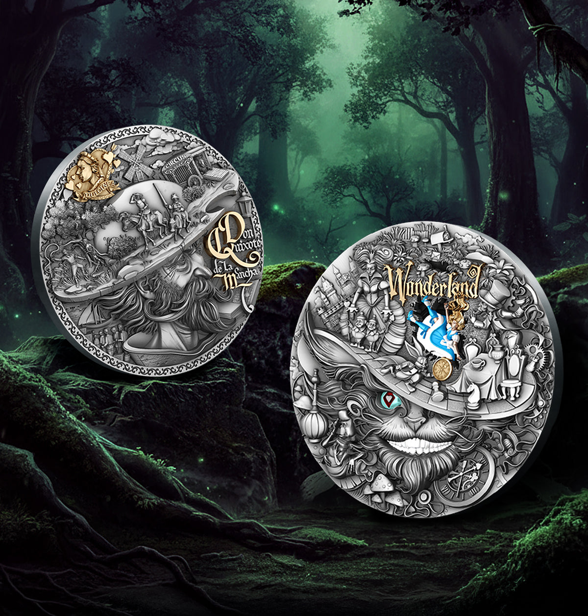 Wonderland 2 oz Silver Coin 2026 – T&S Coin (image 9)