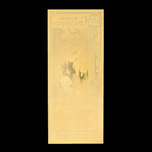 25 Florida Goldback Gold Note