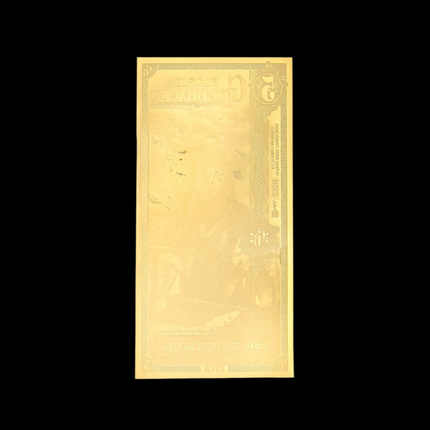 5 Florida Goldback Gold Note – SM