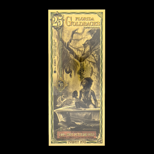25 Florida Goldback Gold Note