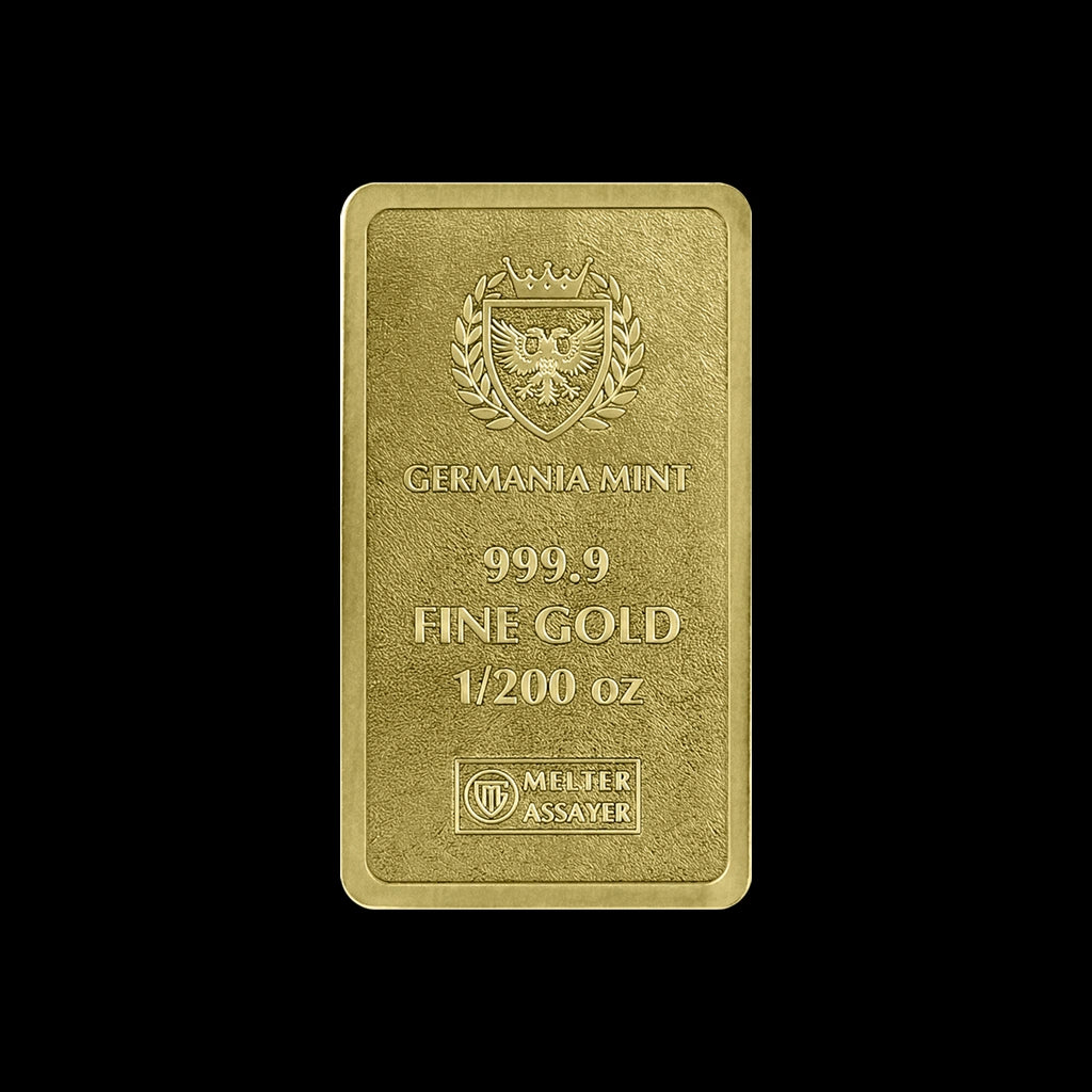 Germania Mint 1/200 oz Gold Bar BU